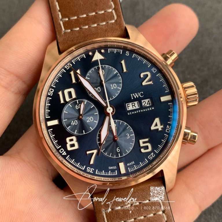 Replica Iwc Pilot Iw377721 Zf Factory Blue Dial (2)