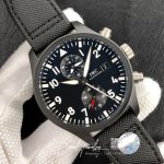 Replica Iwc Pilot Top Gun Iw389001 Zf Factory Black Strap (2)