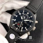 Replica Iwc Pilot Top Gun Iw389001 Zf Factory Black Strap (3)