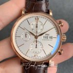 Replica Iwc Portofino Iw391020 Zf Factory Brown Strap (1)