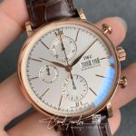 Replica Iwc Portofino Iw391020 Zf Factory Brown Strap (2)