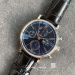 Replica Iwc Portofino Iw391036 Zf Factory Blue Strap (9)