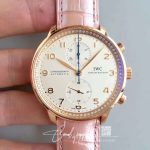 Replica Iwc Portugieser Chronograph Zf Factory White Dial (1)