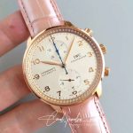 Replica Iwc Portugieser Chronograph Zf Factory White Dial (2)