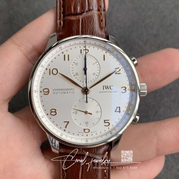 Replica Iwc Portugieser Iw371604 Zf Factory Leather Strap (1)