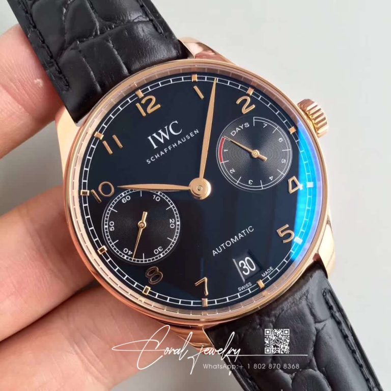 Replica Iwc Portugieser Iw500701 Zf Factory Black Dial (2)