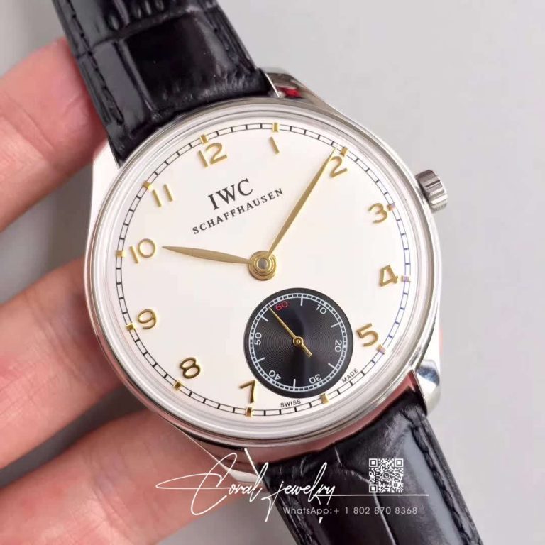 Replica Iwc Portugieser Iw545405 Zf Factory Black Strap (2)