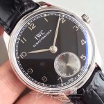 Replica Iwc Portugieser Iw545407 Zf Factory Black Strap (4)