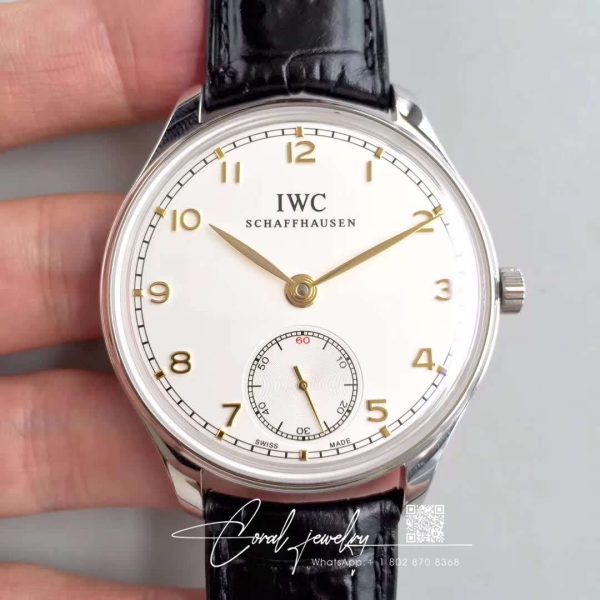 Replica Iwc Portugieser Iw545408 Zf Factory Black Strap (1)