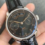 Replica Iwc Portugieser Pisa Version Zf Factory Black Strap (2)