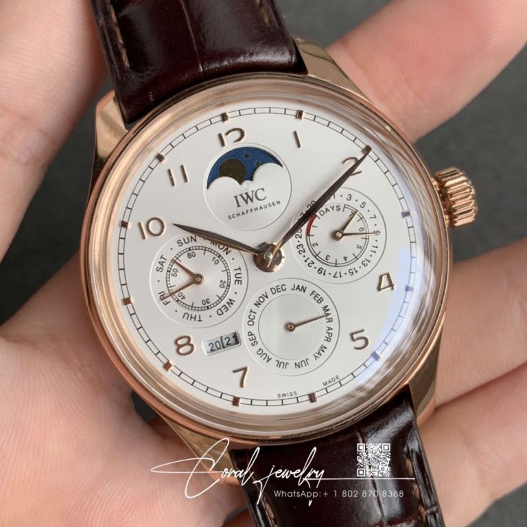 Replica Iwc Portuguese Portugieser Calendar Iw503302 Aps Factory Brown Strap (2)