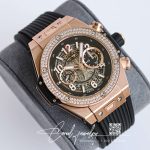 Replica Hublot Big Bang 421.ox.1180.rx.1104 Zf Factory Black Rubber Strap (2)