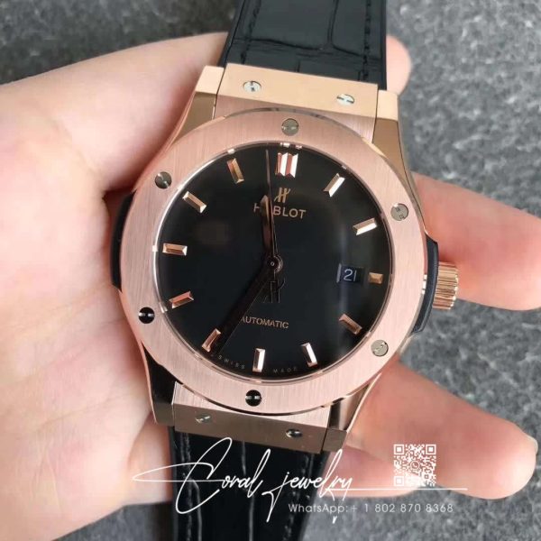 Replica Hublot Classic Fusion 511.ox.1181.lr Wwf Factory Black Strap (1)