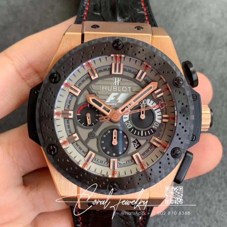 Replica Hublot King Power 703.zm.1123.nr.fmo10 V6 Factory Black Strap (1)