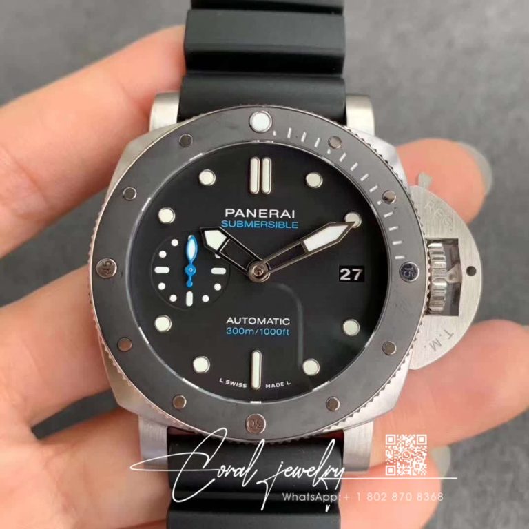 Replica Panerai Luminor Submersible 1950 Amagnetic 3 Days Pam1389 Vs Factory Black Dial (1)