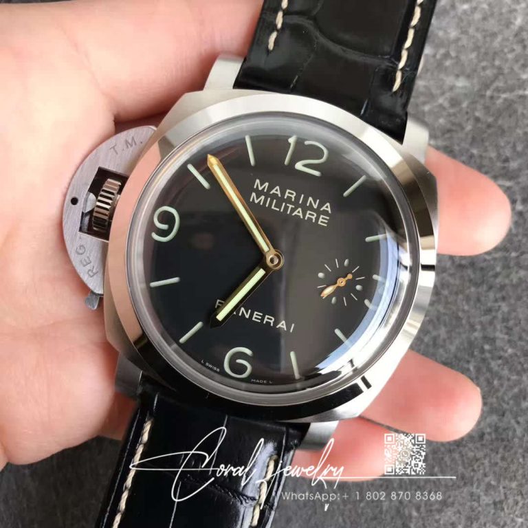 Replica Panerai Luminor Marina Militare Pam 217 Xf Factory Black Dial (2)