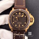 Replica Panerai Submersible Pam00968 King Of Bronze Vs Factory Brown Dial (1)