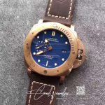 Replica Panerai Submersible Pam01074 Vs Factory Brown Strap (6)