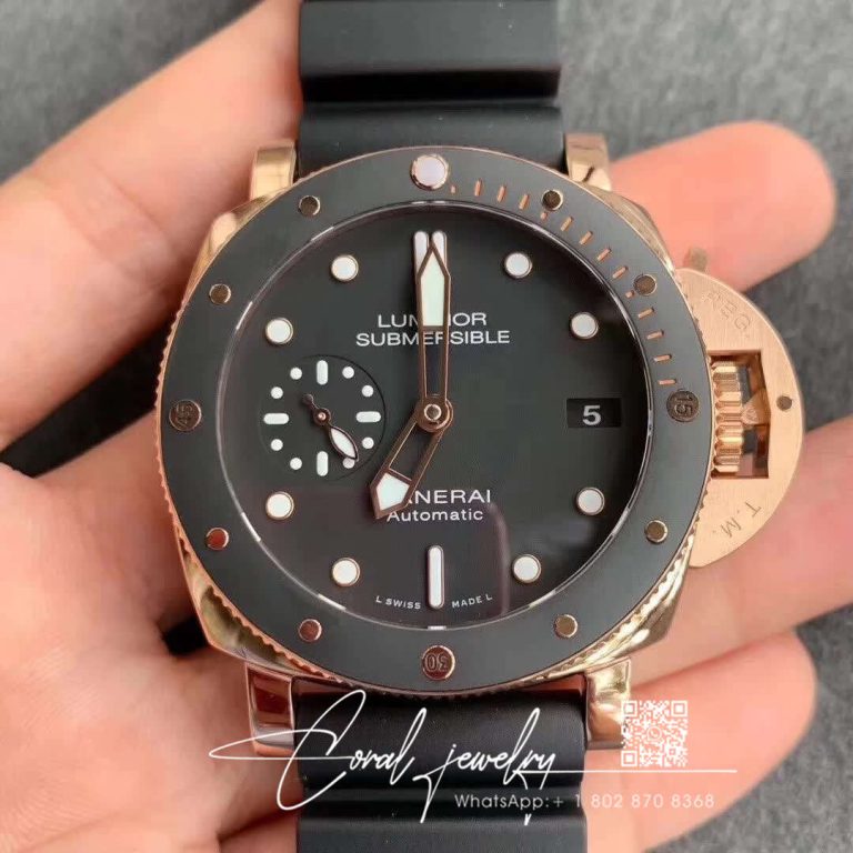 Replica Sbf Panerai Submersible Pam01070 Vs Factory Blue Bezel (1)