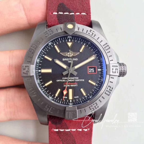 Replica Breitling Avenger Blackbird V1731110bd74109wm20basa.1 Gf Factory Black Dial (1)