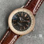 Replica Breitling Navitimer 1 U17326211m1p2 V7 Factory Brown Strap (9)