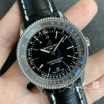 Replica Breitling Navitimer 1 V7 Factory Black Strap (2)