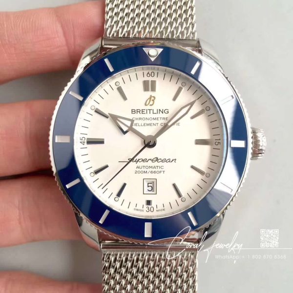 Replica Breitling Superocean Heritage Ii 42mm Ab201012.g827.154a Gf Factory White Dial (1)