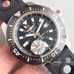 Replica Breitling Superocean M1739313be92227sm20ss.1 Gf Factory Black Strap (4)