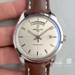 Replica Breitling Transocean Day Date A4531012g751437xa20ba.1 V7 Silver Dial (1)