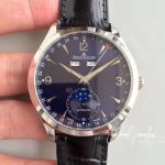 Replica Jaeger Lecoultre Master Calendar 1558420 Km Factory Blue Dial (1)