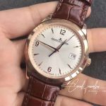 Replica Jaeger Lecoultre Master Control Date Q1542520 Zf Factory 18k Rose Gold White Dial (3)