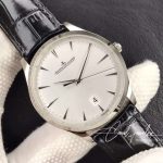 Replica Jaeger Lecoultre Master Ultra Thin Date 1288420 Zf Factory Silver Dial (2)