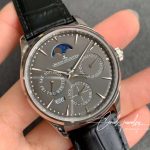 Replica Jaeger Lecoultre Master Ultra Thin Moon Perpetual Calendar 130354j V9 Factory Gray Dial (2)