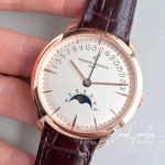 Replica Vacheron Constantin Patrimony 4010u000r B329 18k Rose Gold White Dial (3)