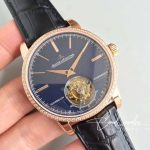 Replica Jaeger Lecoultre Master Grande Tradition Tourbillon R8 Factory Blue Dial (2)