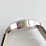 Replica Jaeger Lecoultre Rendez Vous 3612420 Black Leather Strap White Dial (6)