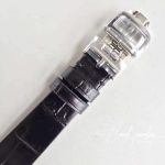 Replica Jaeger Lecoultre Rendez Vous 3612420 Black Leather Strap White Dial (8)