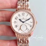 Replica Jaeger Lecoultre Rendez Vous 3612420 Rose Gold Case White Dial (1)