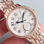 Replica Jaeger Lecoultre Rendez Vous 3612420 Rose Gold Case White Dial (4)