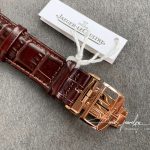 Replica Jaeger Lecoultre Reverso Tribute Double Sided Double Time Zone Flip Mg Factory Rose Gold White Dial (6)