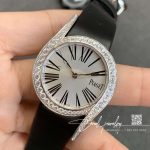 Replica Piaget Limelight Gala Quartz Watch G0a42150 Zf Factory White Gold Diamond (3)