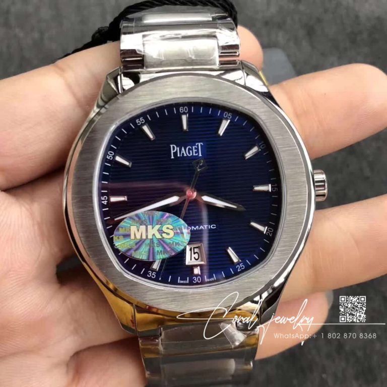 Replica Piaget Polo G0a41002 Mks Factory Blue Dial (1)