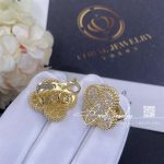 Van Cleef & Arpels Magic Alhambra Earrings Rose Gold, Diamond Vcarn9zr00 (4)