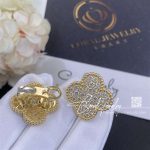 Van Cleef & Arpels Magic Alhambra Earrings Rose Gold, Diamond Vcarn9zr00 (6)