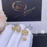 Van Cleef & Arpels Perlée Diamonds Earrings Yellow Gold, Diamond Vcaro9pg00 (6)