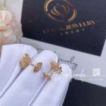 Van Cleef & Arpels Sweet Alhambra Earstuds Rose Gold Vcaro8db00 (5)