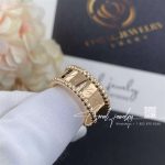 Van Cleef & Arpels Perlée Signature Ring Rose Gold Vcarn32400 (5)