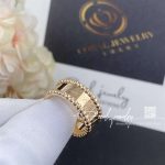 Van Cleef & Arpels Perlée Signature Ring Rose Gold Vcarn32400 (7)