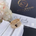 Van Cleef & Arpels Perlée Signature Ring Rose Gold Vcarn32400 (8)