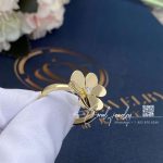 Van Cleef & Arpels Frivole Ring, 1 Flower, Small Model Yellow Gold Vcarp2ds00 (3)